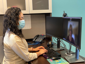 Telehealth medical appointment